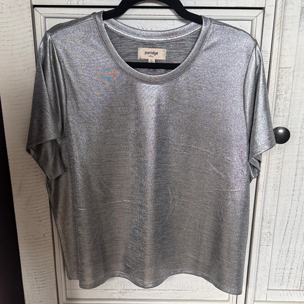 Porridge Shine Glam Tee (Anthropologie)